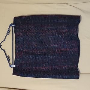 Talbots Plus size 20w multi-colored tweed knee length skirt